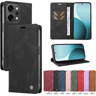 Чехол-книжка для OPPO Reno 14 13 12 11 10 Pro 5G, магнитный кожаный чехол-книжка для Reno 14F, кошелек-фунда