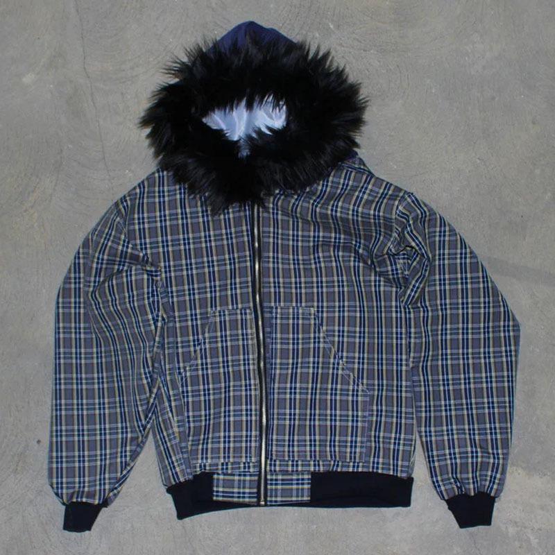 2KWEIRD Харадзюку Y2k Миллениал Хотти Американский Ретро Худи на Молнии с Меховым Воротником Женская Осенне-зимняя Хип-хоп Куртка на Молнии