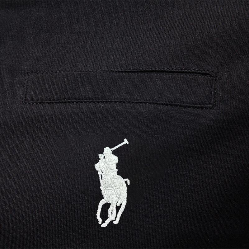 Polo Ralph Lauren 2025 Autumn New Men's Embroidery Casual V-neck Long Sleeved T-shirt Slim Fit Base Shirt Pure Cotton T-shirt Top for Men