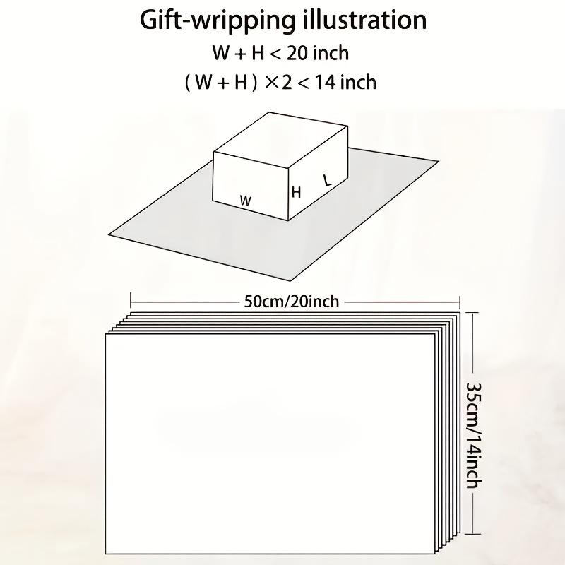 50sheets/10sheets Luxury Floral Wrapping Paper -Elegant /Sheets for Gift Box Lining,Bouquet Packaging,Ideal for Valentine's Day