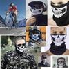 Bicycle Helmet Hood Bandana Breathable Windproof Skull Men Balaclava Ski Mask Cycling Caps Snowboard Face Cover Camping Scarf