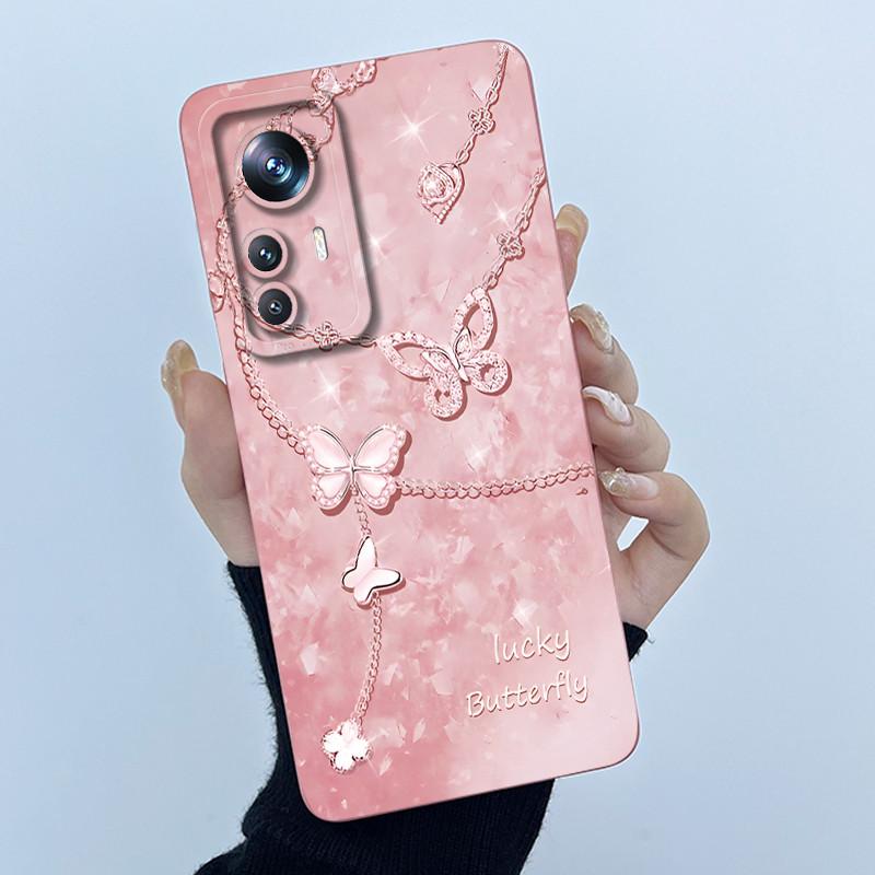 For Xiaomi 12 Lite 12T Phone Case Fashion Simplicity Oil Painting Cover Soft Liquid Silicone Shell For Xiaomi Mi 12T Pro Fundas