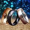 Обручальное кольцо, модные ювелирные изделия, подарок, титановая сталь, унисекс, кольцо на палец, вечерние