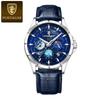 YGL Latest Luxury Multi-Wristwatch Leather Band Gift Recommendation Men’s Watch