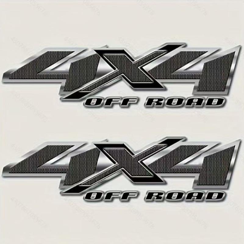 Flame 3D 4X4 Car Sticker 3D Stereoscopic Effect Car Decal Waterproof Reflective Material