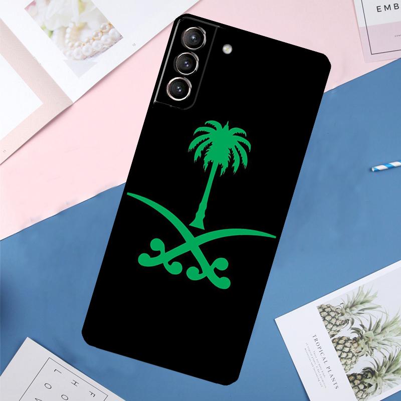 Чехол-футляр с флагом Саудовской Аравии для Samsung Galaxy S24 Ultra S21 S22 S23 S25 Ultra S9 S10 Plus S20 FE S25 FE Задняя крышка