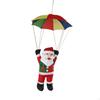 Flying Santa Doll Pendant Christmas Decoration 52cm Umbrella Multipurpose Indoor Decor Xmas Tree