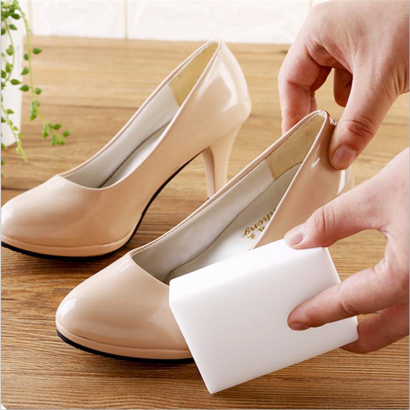 10pcsWhite Melamine Sponge Magic Sponge Eraser For Kitchen Office Bathroom Accessory ADM