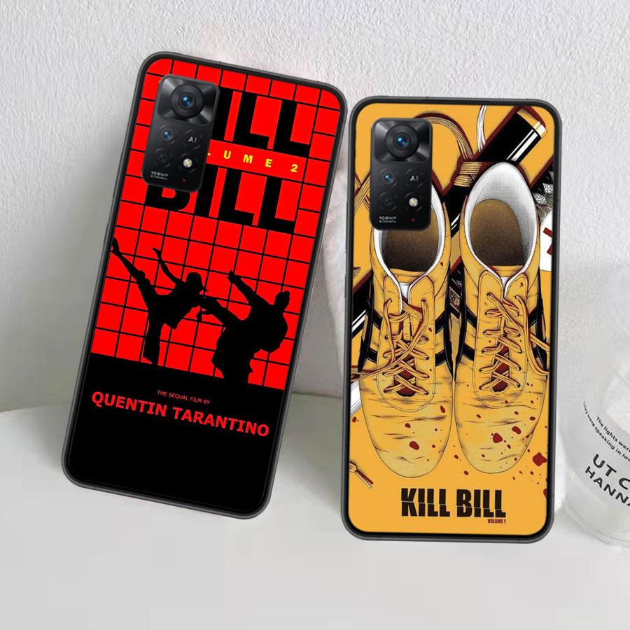 Чехол для телефона Kill Bill для Redmi 13C 14C Note 13 14 Pro 5G Plus 12 12C 10 10A 10C 9 9A 9C 9T 8 8A K70 Pro Xiaomi Чехол Силиконовый Так