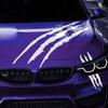 3 шт. Светоотражающие автомобильные наклейки Следы когтей Декаль Виниловая наклейка на фару и капот автомобиля Автостайлинг Декорация Автоаксессуары