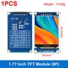 TZT 1/2/5 шт. 1,77-дюймовый TFT LCD экран 128*160 1,77 TFT SPI TFT цветной экранный модуль модуль последовательного порта