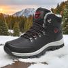 Winter Men's Snow Boots Waterproof Leather Sneakers Ankle Boots Super Warm Male Outdoors Non-slip Snow Botines Hiking Boots