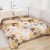 Soft Cotton Gauze Towel Blanket for Sofa Beds, Bedspread, Quilt, High Quality, New, 230*250 Cm, Delicate Floral