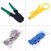 Набор для сети Ethernet LAN Cat5e Cat6 Тестер кабеля RJ45 Набор инструментов для обжима 3 в 1