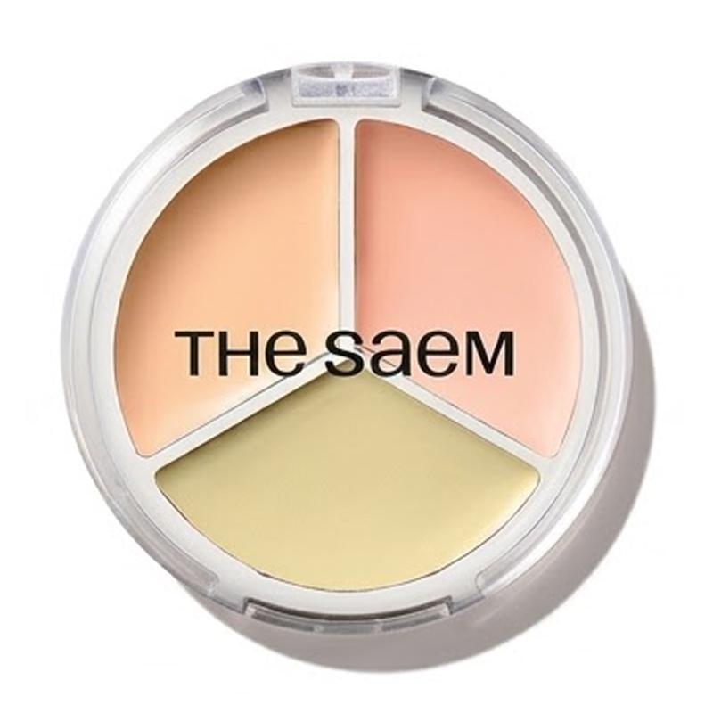 The Saem Cover Perfection Консилер-хайлайтер тройной 2 г