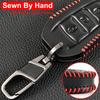 Для Peugeot 208 3008 5008 2008 DS5 DS3 Citroen X7 Брелок для ключа с кольцом, чехол-держатель-защита из ПУ-кожи, 2 3 4 кнопки