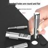Прямой удар: Компактный ручной инструмент для пробивания отверстий из кожи и липы для ремней и ремешков для часов