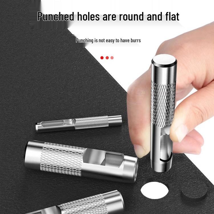 Прямой удар: Компактный ручной инструмент для пробивания отверстий из кожи и липы для ремней и ремешков для часов