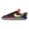 Мужские кроссовки унисекс Acronym x Blazer Low Night Maroon Красные Лимонный Яд Черные DN2067-600