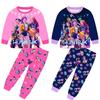 Children's Fashion Suit Skirt Round Neck Long Sleeve Top Pants