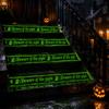 Plastic Halloween Warning Tape Sticker DIY Halloween-themed Stickers  Hallway