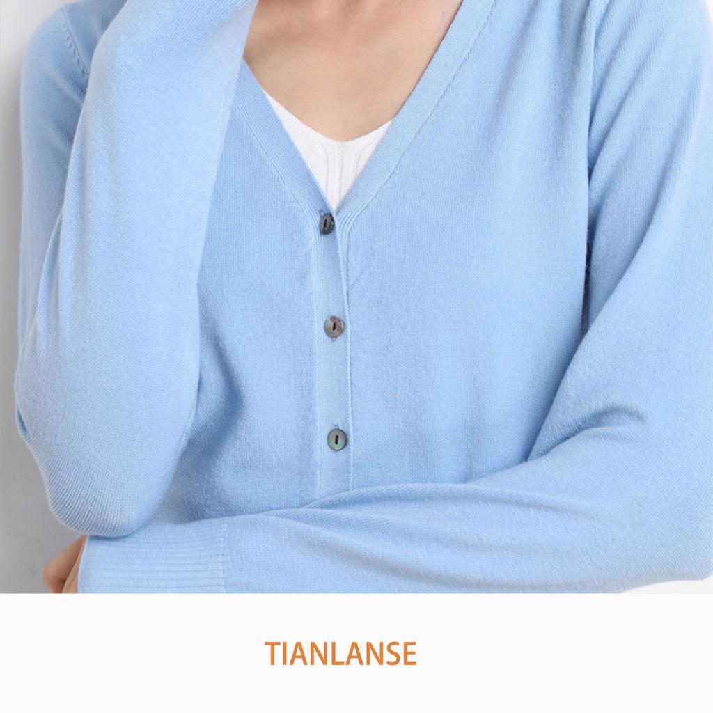Женский трикотаж с V-образным вырезом, однобортный, на пуговицах, пуловеры, свитера женские, осень-весна, с длинным рукавом, короткие, маленькие, свежие, верхняя одежда, трикотажные кардиганы, топы