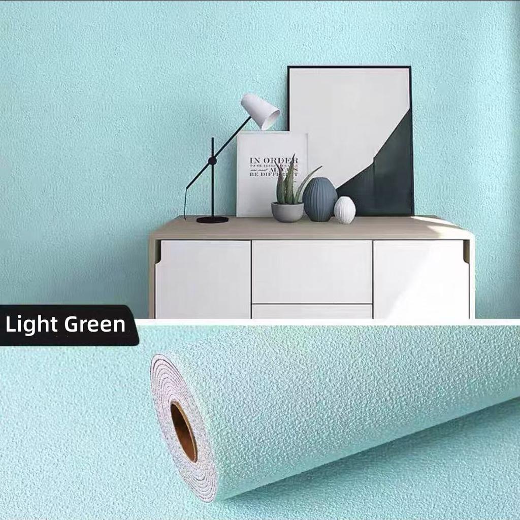 3D Self-adhesive Wallpaper Waterproof  Moisture-proof  Mildew Background Home Decor Solid Color Foam Wallpaper