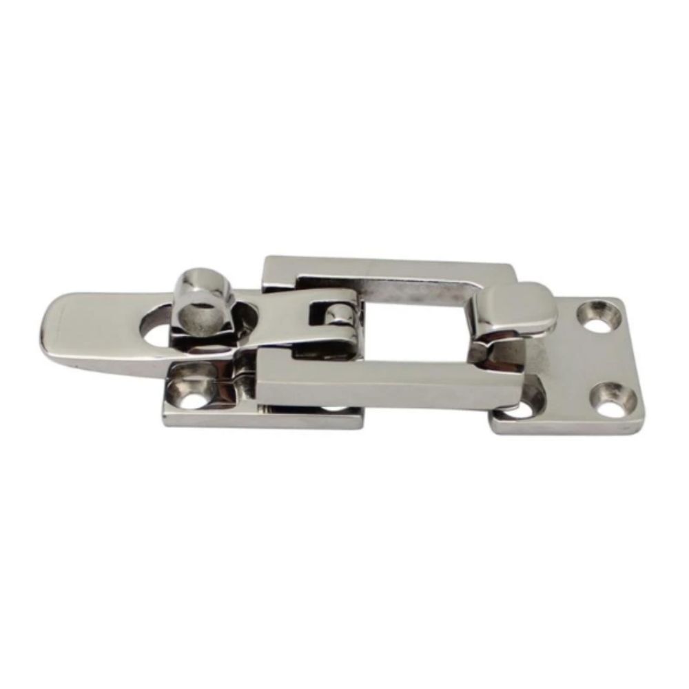 Silver Finish Door Lock Catch Marine Grade Marine Hardware Marine Hold Down Clamp Locker