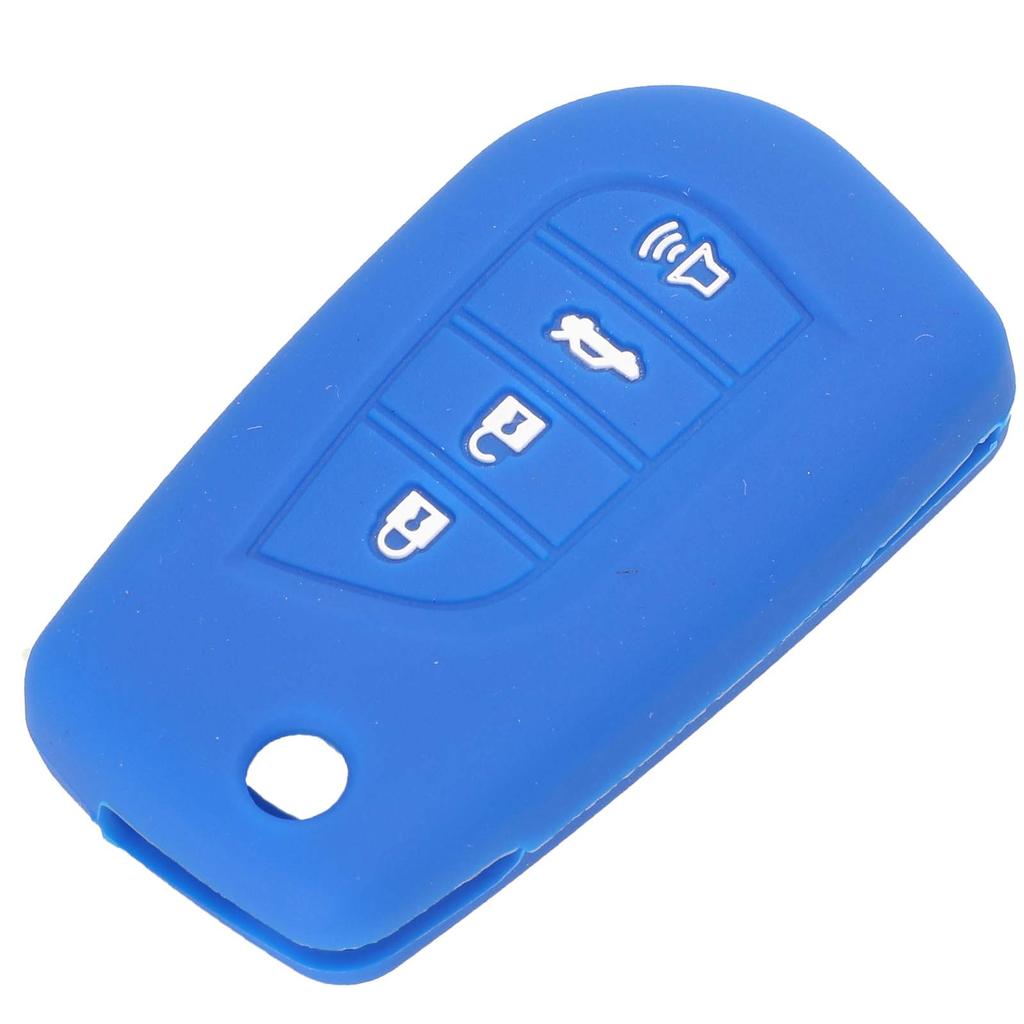 Силиконовый складной чехол для ключа дистанционного управления автомобиля jingyuqin для Toyota Camry Highlander Corolla Prado Reiz Crown RAV4 4 кнопки