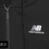 New Balance Nb Urban BaSic French Terry Men S And woMen S Hooded Zip Up Jacket Black Nbmddb