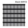 200PCS Self Adhesive On Wall Mounted Desk Reusable T-Type Cable Cord Organizer Nylon Hook Loop Wrap Bundle Data Cable Tie Wire