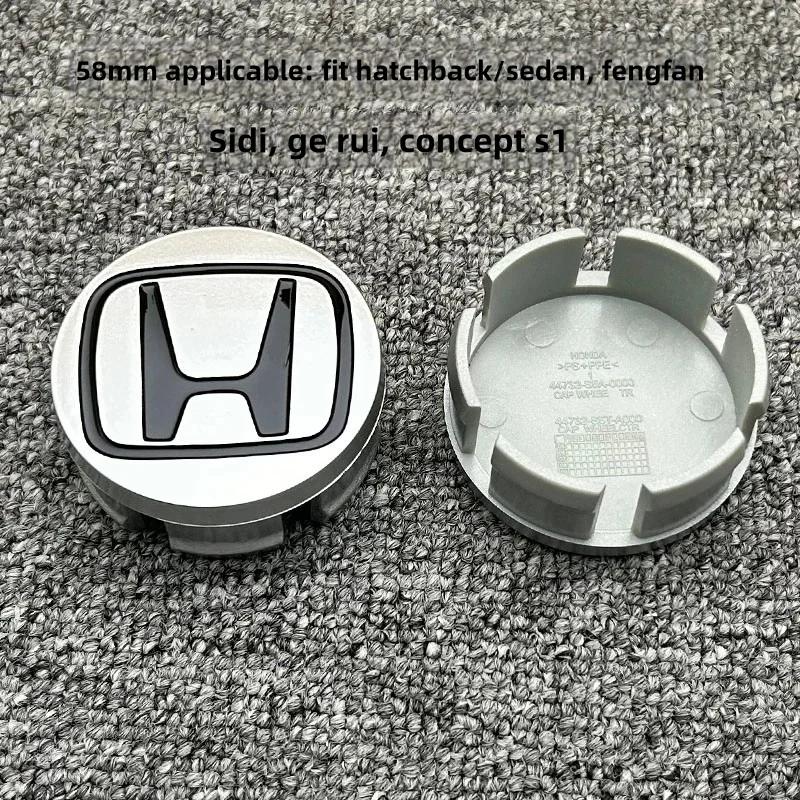 For Honda CITY CIVIC Mugen Pilot Type R Type S 58MM/69MM Car Styling PWheel Center Hub Caps Cover Replacement Accessories