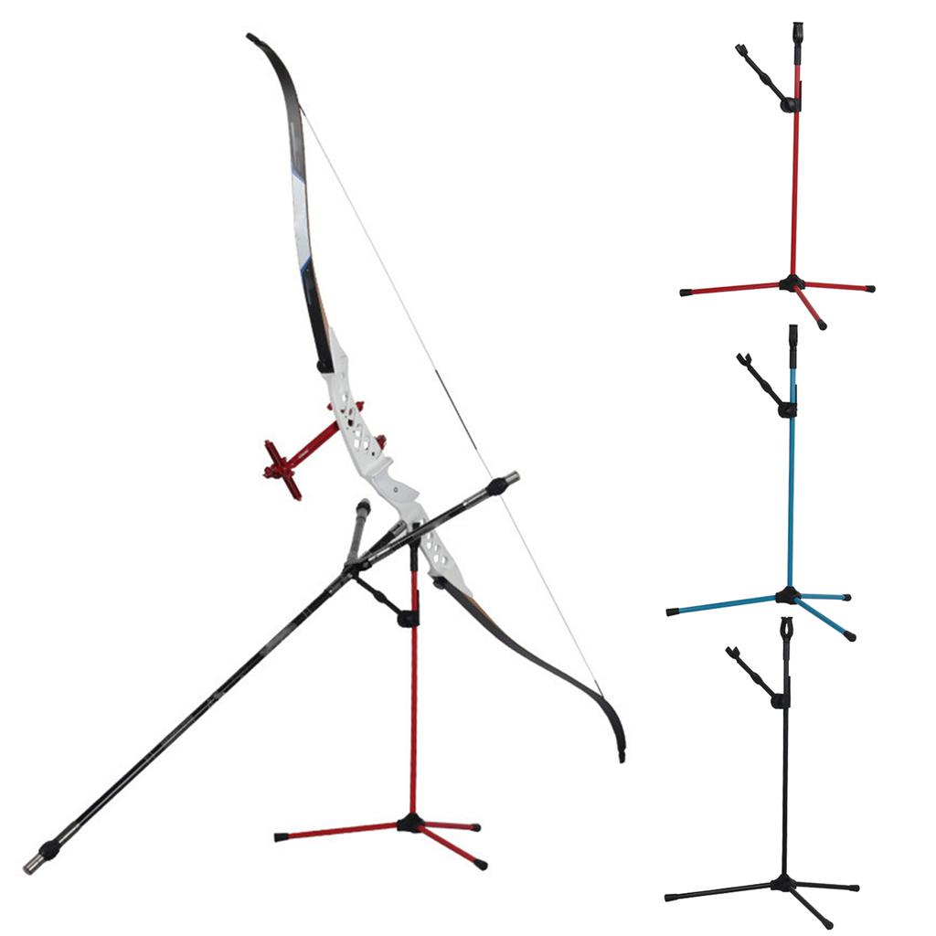 Removable Archerys Bow Stand Recurve Bow Holder Stand Assemble Hanger for Archerys Bow Hunting Shooting Arch Holder Rack