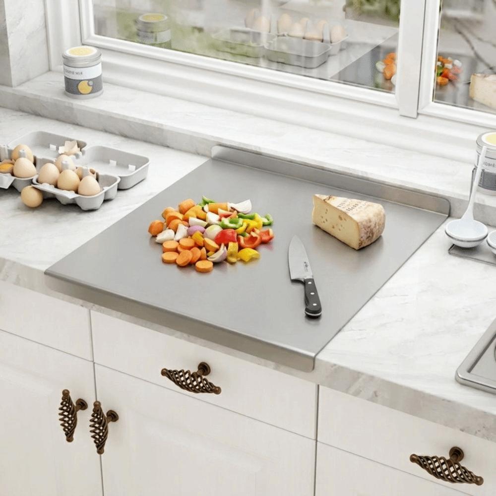 Thickened Stainless Steel Cutting Board Double-sided Chopping Block Chopping Board Kitchen
