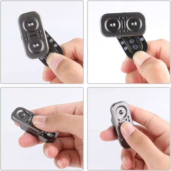 EDC Fidget Push Coins Кошачьи глаза снимают стресс Игрушка