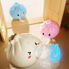 Cute Cartoon Steamed Bun Shaped Soft Bubble Finger Toy Stress Reliever Mini Steamed Bun Squishy Toy