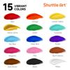 Shuttle Art Acrylic 15 Large Paint Quick Water Art Adult Coloring For Art Schools Paint, Colors, 473ml, Capacity, Set, Drying, Resistance, Durable,