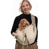 Слинг-переноска для собак, Переноски для маленьких собак и кошек до 9 кг, Рюкзак-переноска для щенков, Сумка-переноска для животных с карманами, Регулируемый плечевой ремень, Свободные руки