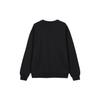 Jordan Logo Patch Crew Neck Loose Pullover Sweatshirt Men Sweatshirt Black FB6935-010