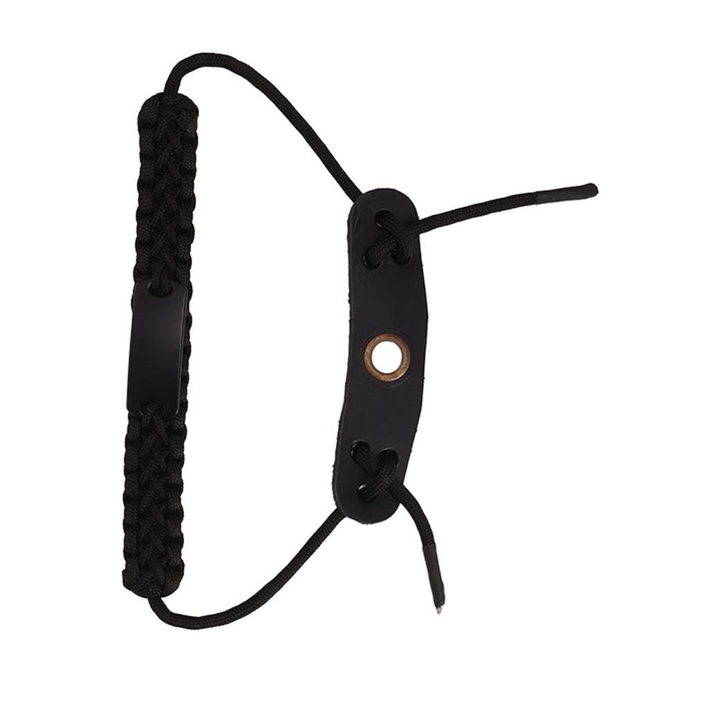 Nylon Rope Bow Archery Wrist Sling Adjustable Bows Arrows Wrist Rope for Hunting Shooting Red