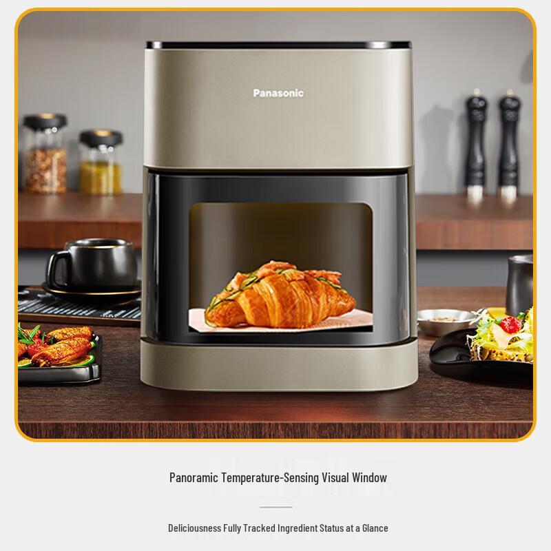 Panasonic 5L Multifunctional Oil-Free Air Fryer with Panoramic Window