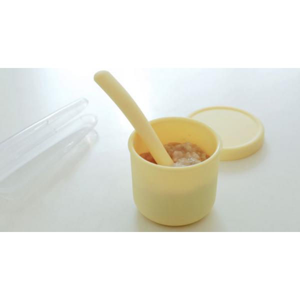 Daily Like Bonbon Baby Food Spoon Stage 1 2p + Case Set, Spoon (mint, Lemon), 1 Set