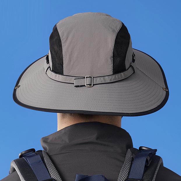 Водонепроницаемая быстросохнущая уличная солнцезащитная шляпа, мужская анти-ультрафиолетовая альпинистская шляпа, женская солнцезащитная шляпа рыбака