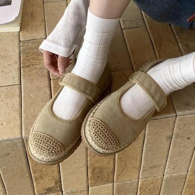 IPPEUM Шоколадно-коричневые Женские Балетки Туфли 2025 Новые С Круглым Носком Мэри Джейн