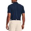 Under Armour Polo Shirts Men's Collegiate Blue Polo Collar Moderate Straight Fit 1370098-408