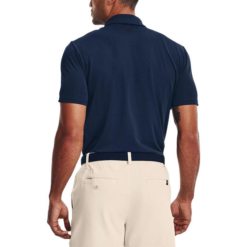 Under Armour Polo Shirts Men's Collegiate Blue Polo Collar Moderate Straight Fit 1370098-408