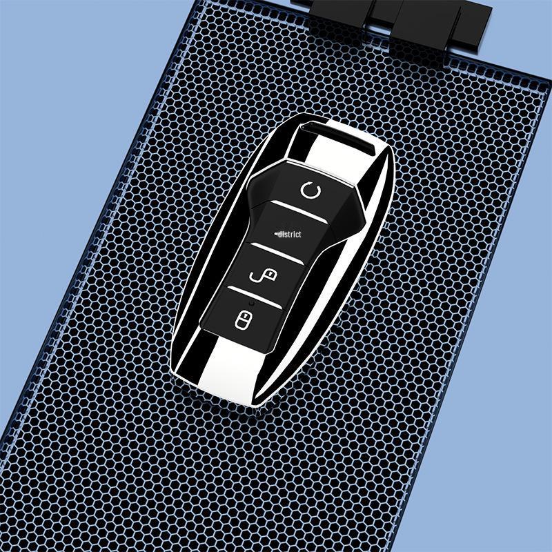 Чехол для ключа BYD Song Pro/Plus & Qin Pro 2021: Украшение Тан Хань для женщин
