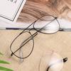 Women Men Metal Ultra Light Resin Oversized Vision Care Eyeglasses Myopia Glasses Glasses