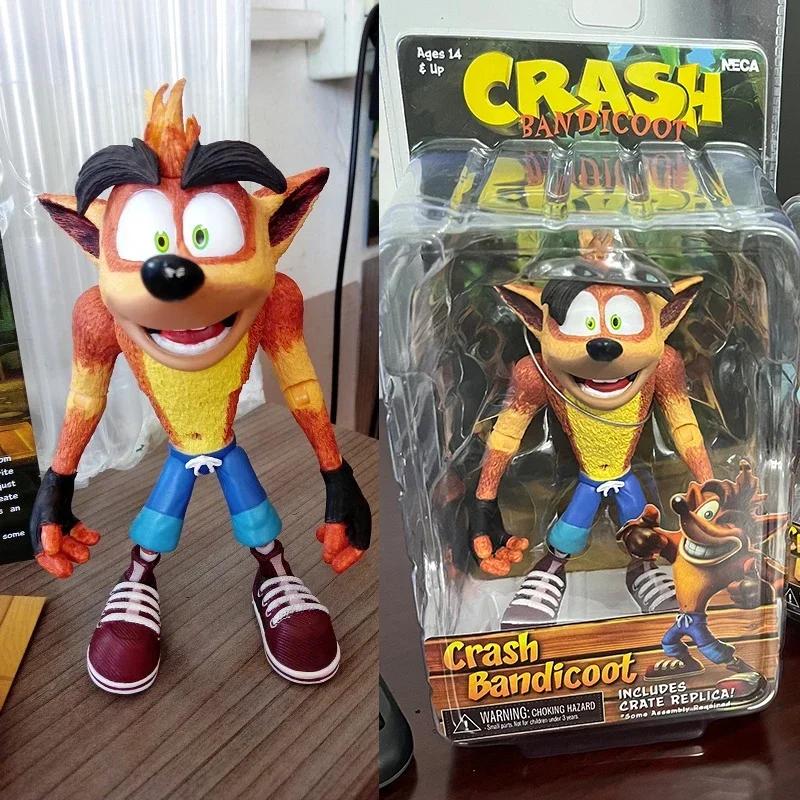 Горячая Новинка В Наличии Фигурка Crash Game Crash Bandicoot Sane Trilogy Экшн Аниме Фигурка Игрушка Кукла Украшение Хэллоуин Подарки