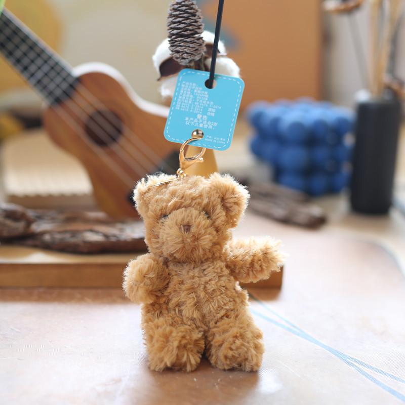 Милый милый кулон Barcelo Bear, плюшевая игрушка, кукла, сумка для медведя, подвесной брелок, кукла, кукла